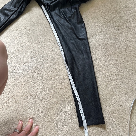 COMMANDO Faux Leather Leggings Black Small - Picture 7 of 7
